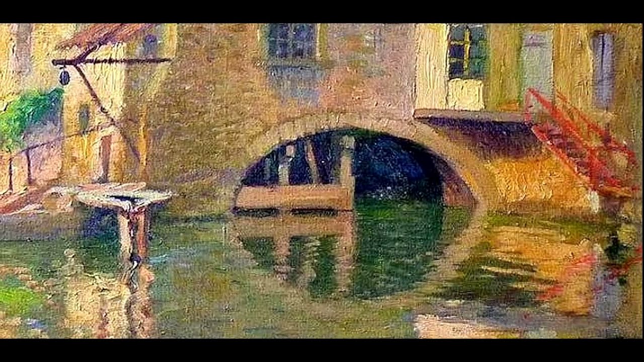 Paul Madeline (1863-1920) - A French Post-Impressionist painter of landscapes and village scenes.