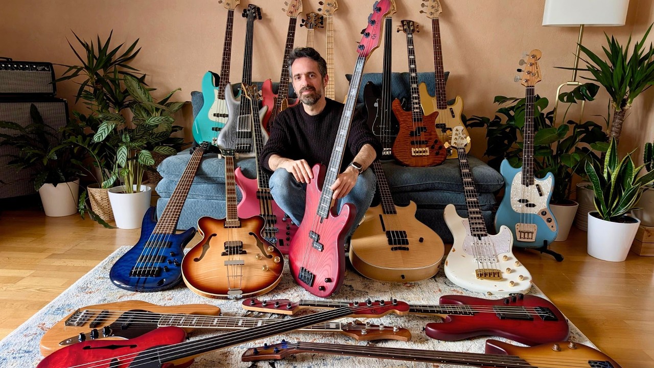 23 BASSES - 1 GROOVE 🔥 Fender, Ken Smith, Mayones, Warwick, Ibanez, Music Man, Spector, Dingwall...