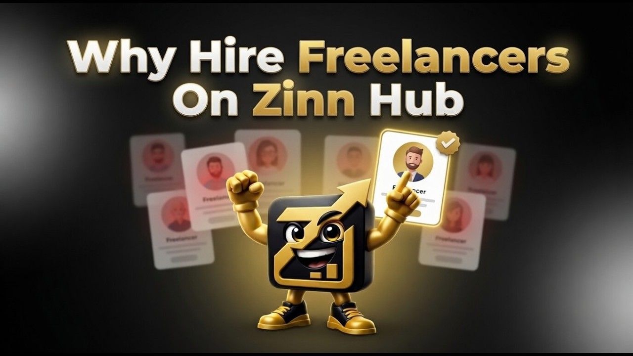 Why Hire Freelancers On Zinn Hub | The Fairer Freelance Marketplace