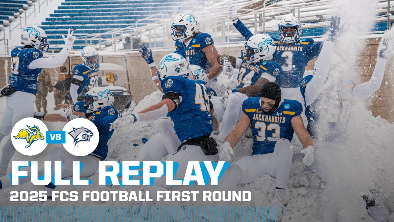 South Dakota State vs. UNH: 2025 FCS football first round | FULL REPLAY