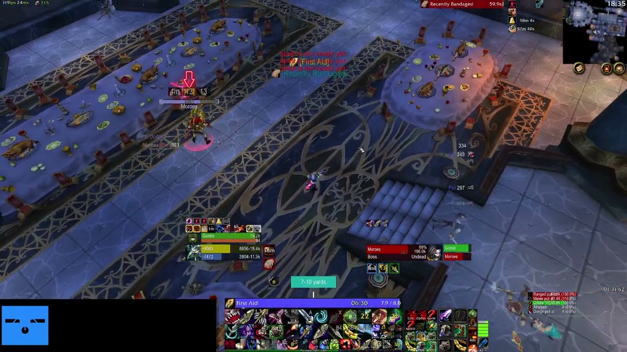 Hunter solos Moroes in Karazhan - Wotlk Classic