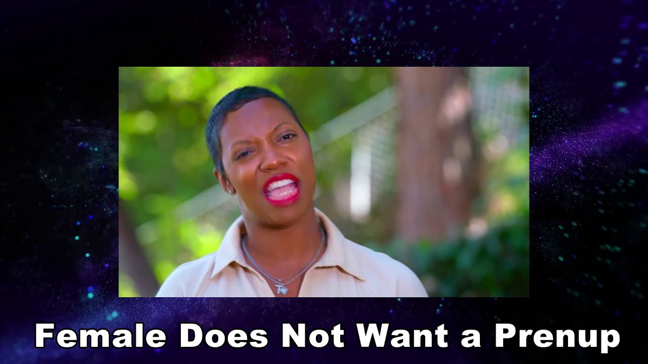 Female Refusing To Sign a Prenup Before Marrying a Millionaire