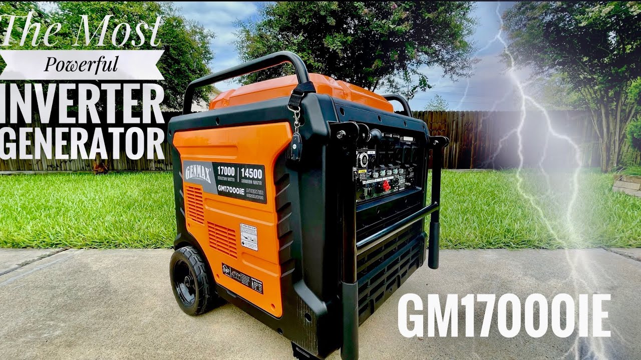 The Most Powerful Inverter Generator Genmax GM17000ie | Best Whole Home Inverter Generator