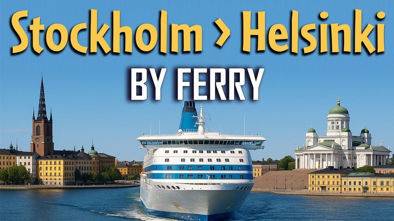Ferry Ride from Stockholm to Helsinki | Why Ferries are Best | Stockholm to Helsinki Ferry