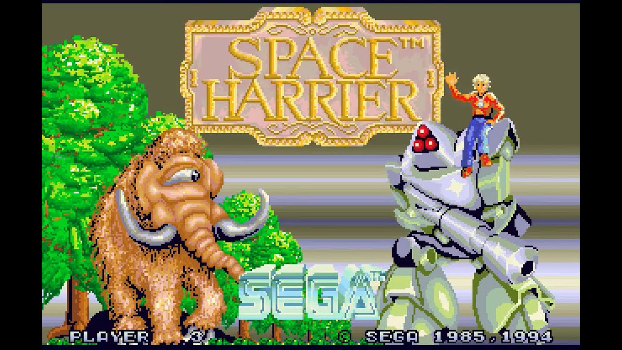Sega 32X Longplay [09] Space Harrier