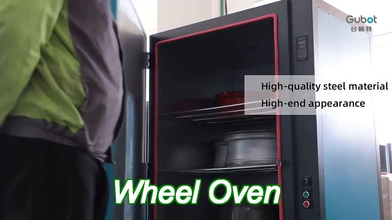 9kw 980l smart  wheel oven 320mm alloy wheel curing oven