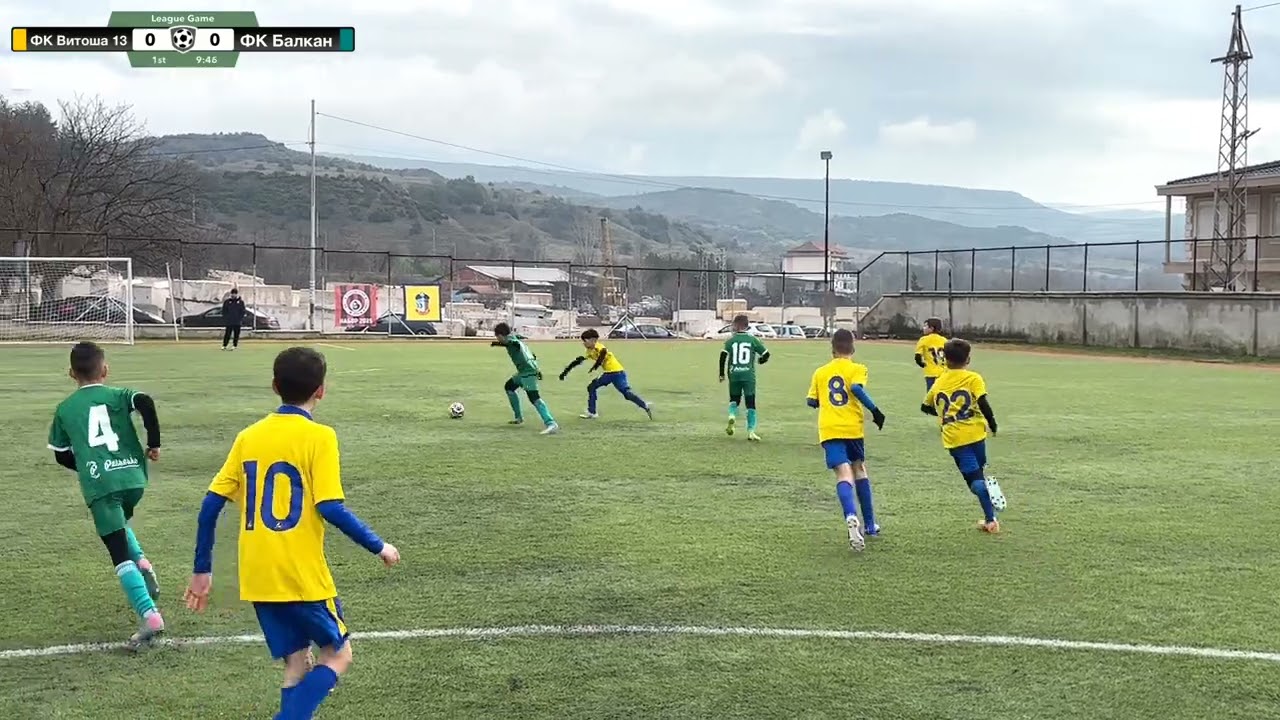 Pirin Cup, FC Vitosha 13 - FC Balkan 4:0, first half, generation 2015