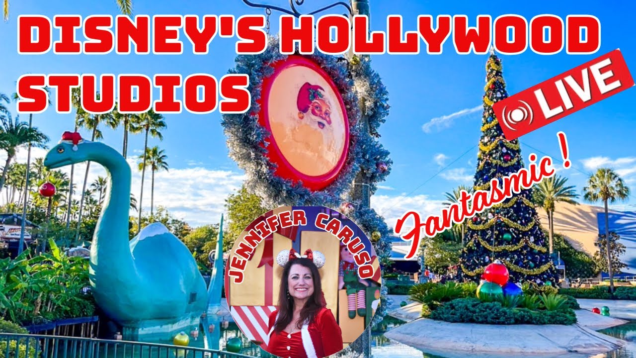 🔴Disney's Hollywood Studios Christmas Season Walt Disney World