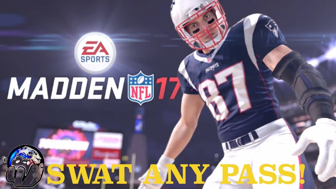 HOW TO SWAT ANY PASS IN MADDEN 17! || Madden 17 Practice Tips Gameplay