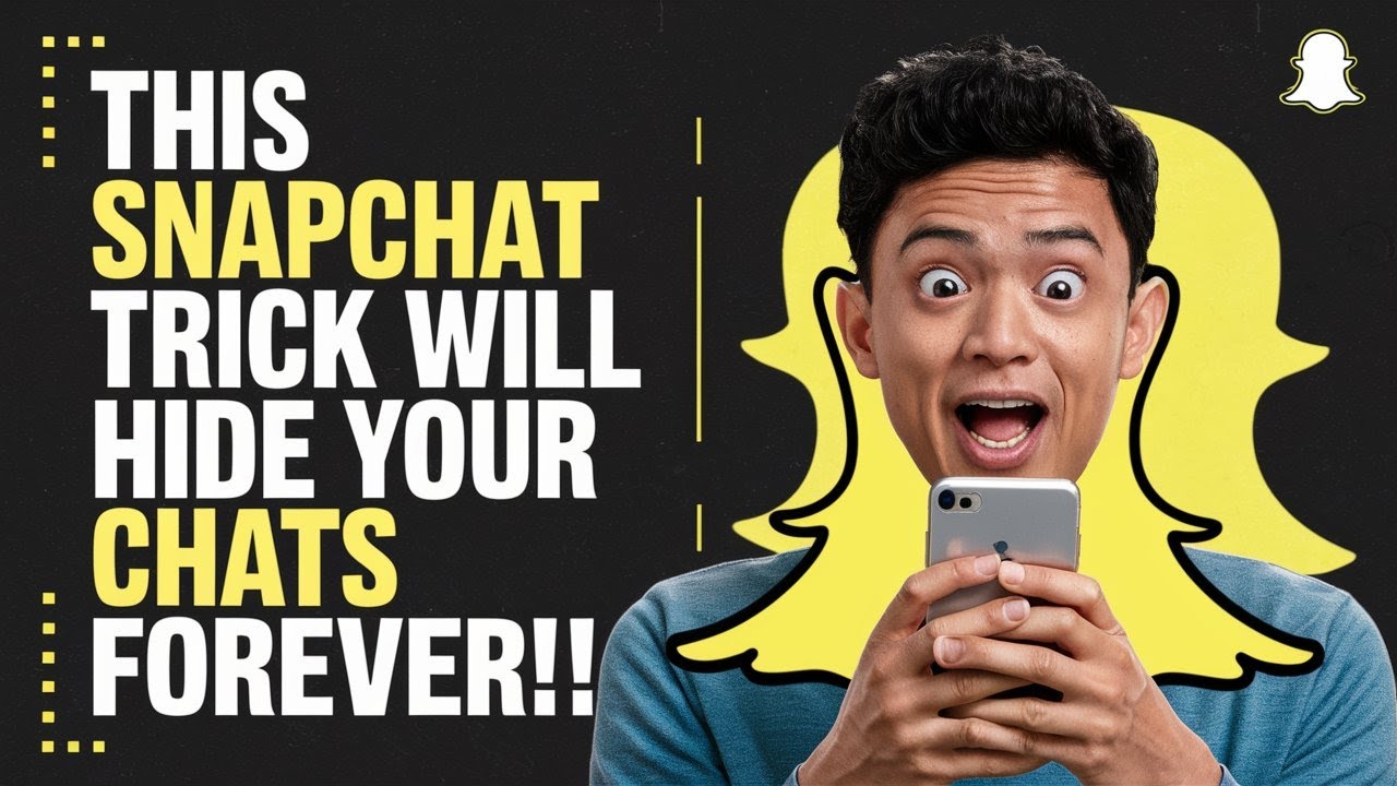 This Snapchat Trick Will Hide Your Chats FOREVER!