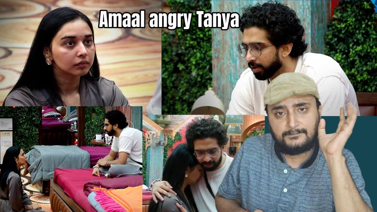 Amaal Tanya se heart | Amaal angry Tanya | Biggboss | Amaal