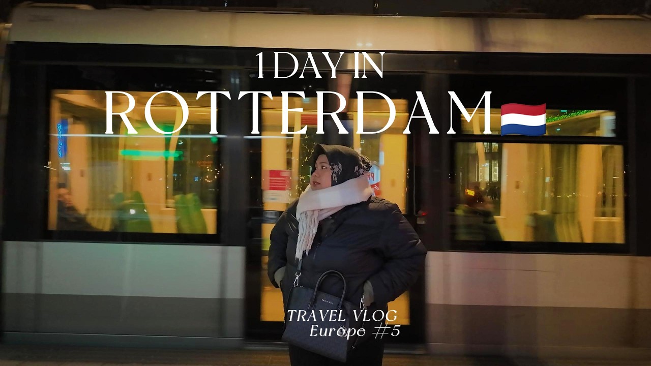 Exploring Rotterdam in One Day 🇳🇱 Modern City of Netherlands