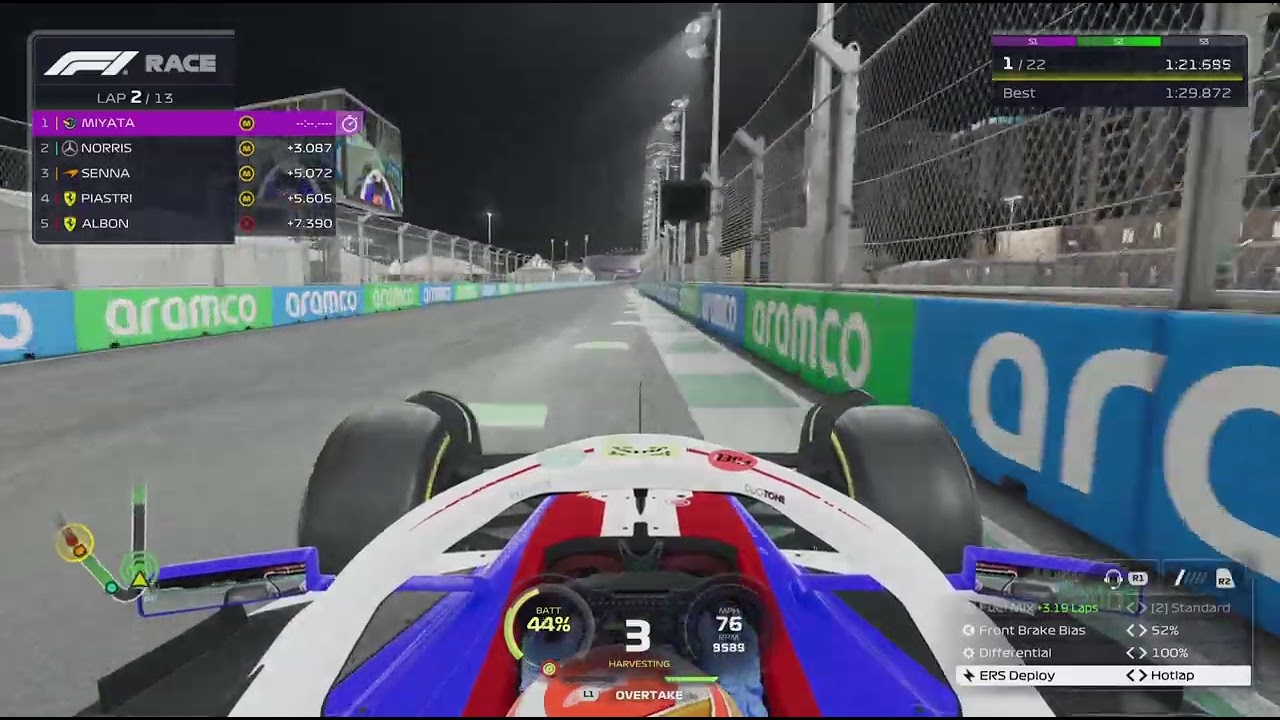 F1 25 Lola Toyota F1 season 5 round 4 Saudi Arabia