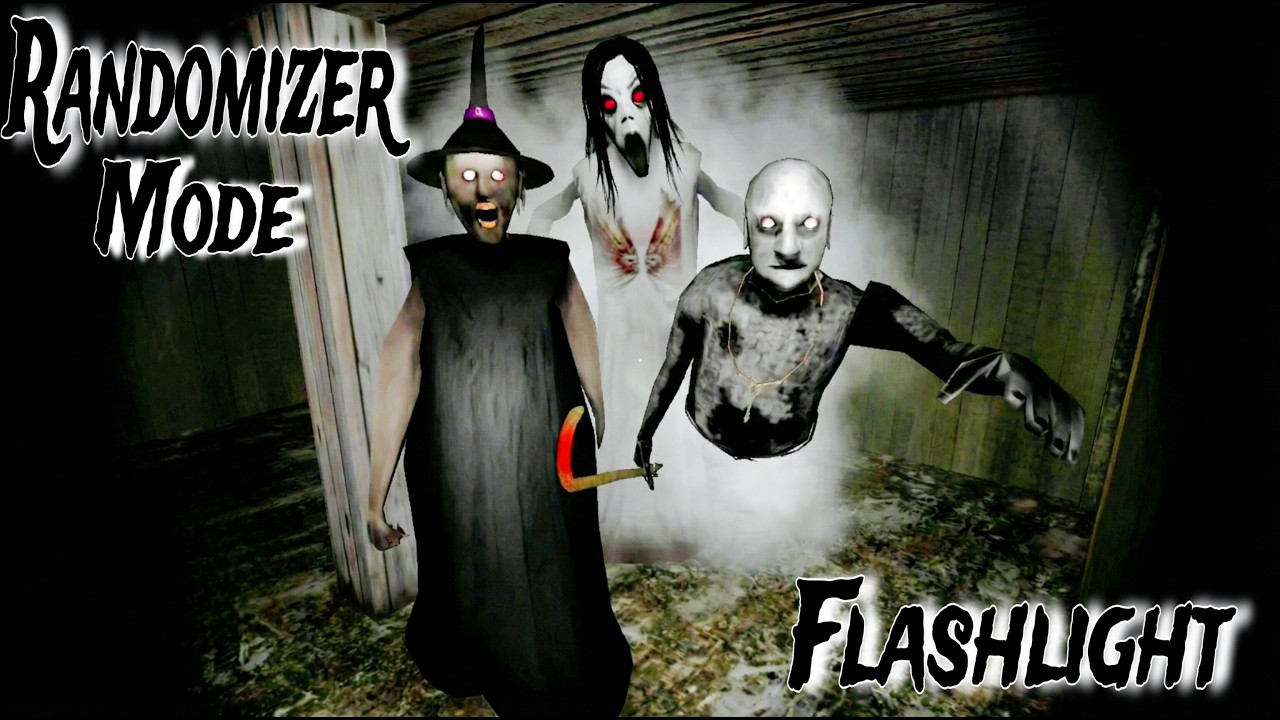 Granny 2 Return Halloween Mode Unofficial In Randomizer Mode With Flashlight