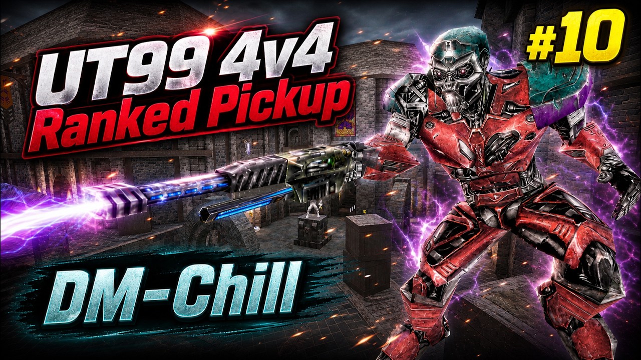 UT99 | 4v4 Ranked Pickup | DM-Chill-v2 | POV: znatch | 26/01/26 | #10