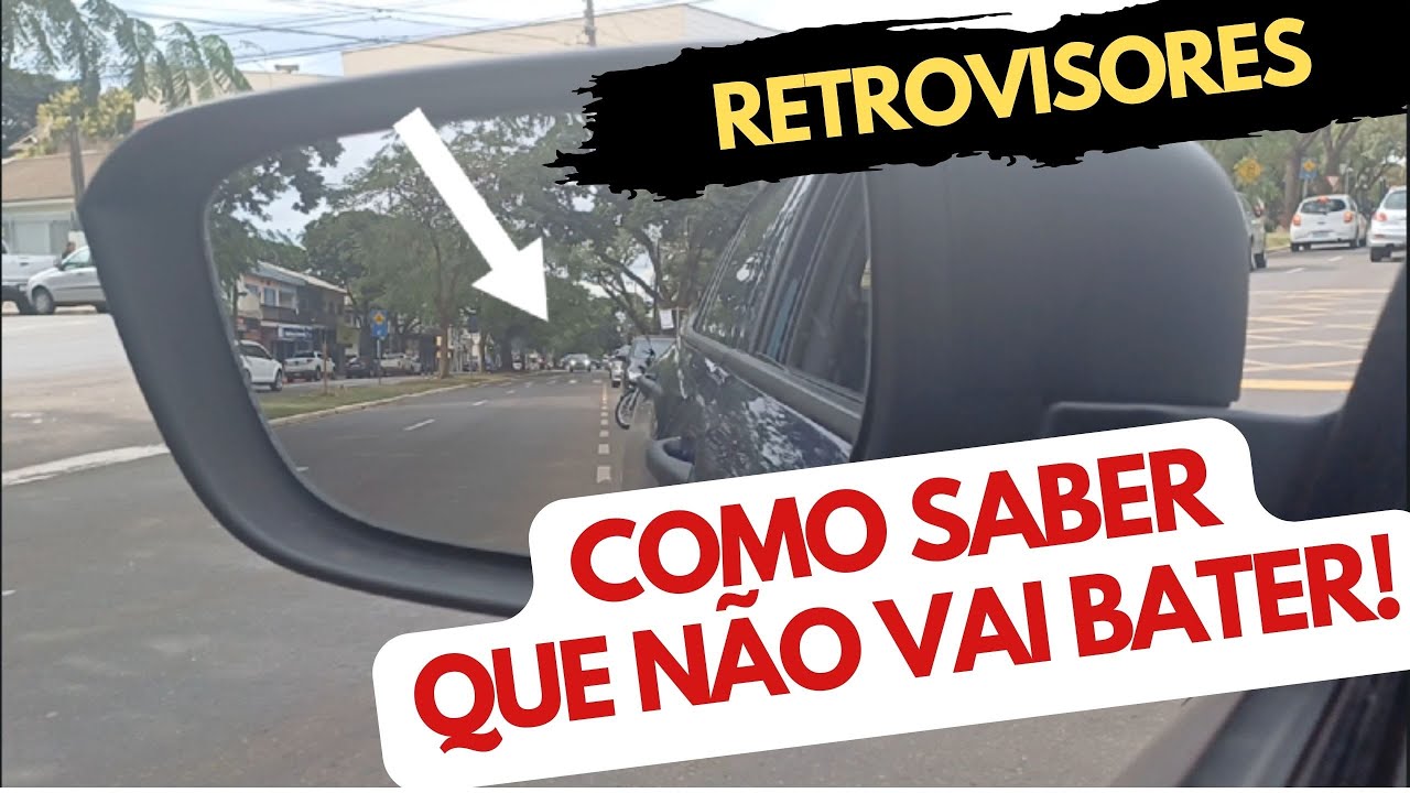 Seta e RETROVISORES:  como saber que n&atilde;o vai bater! #marciapontesinstrutora