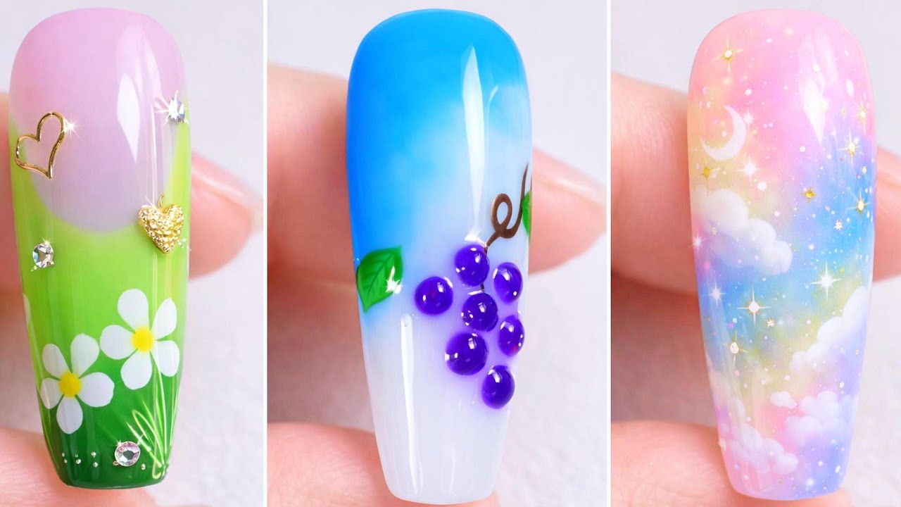 Dreamy Pastel Nail Art That Looks Magical and Satisfying | Beautiful Easy Nail Art Designs