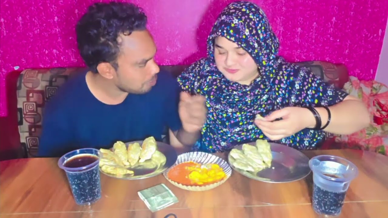 HUSBAND WIFE CHALLENGE VIDEO MOMO CHALLENGE | BIG BITES 
