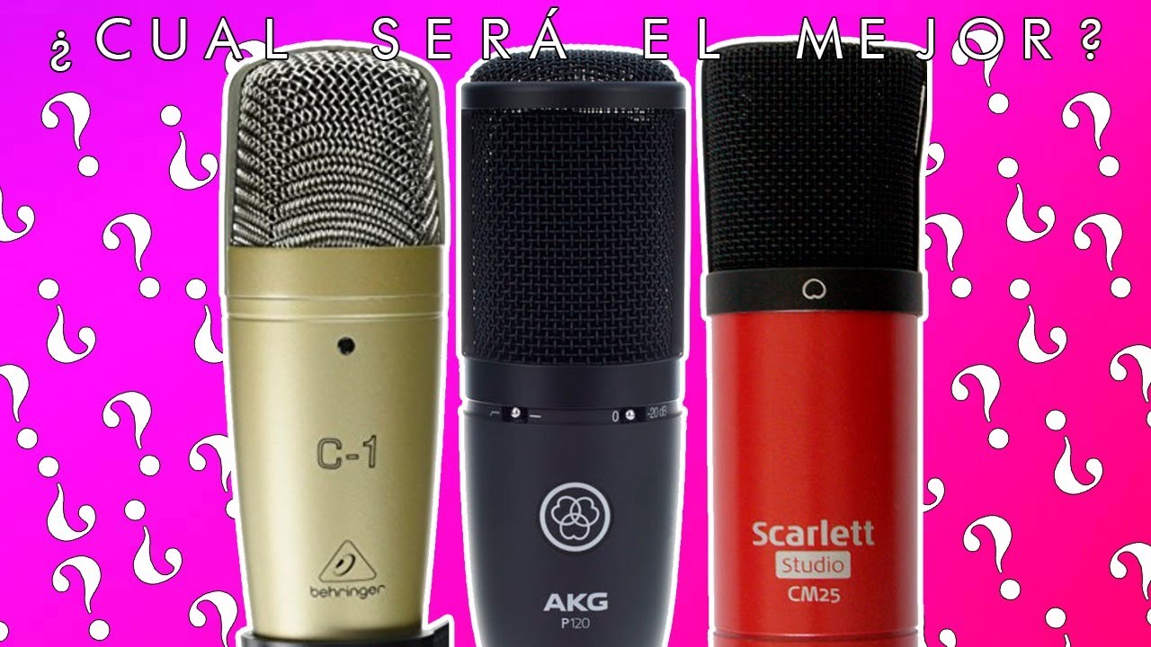AKG P120 VS Behringer C1 VS Focusrite CM25 TEST | REVIEW | Micrófonos Condensador