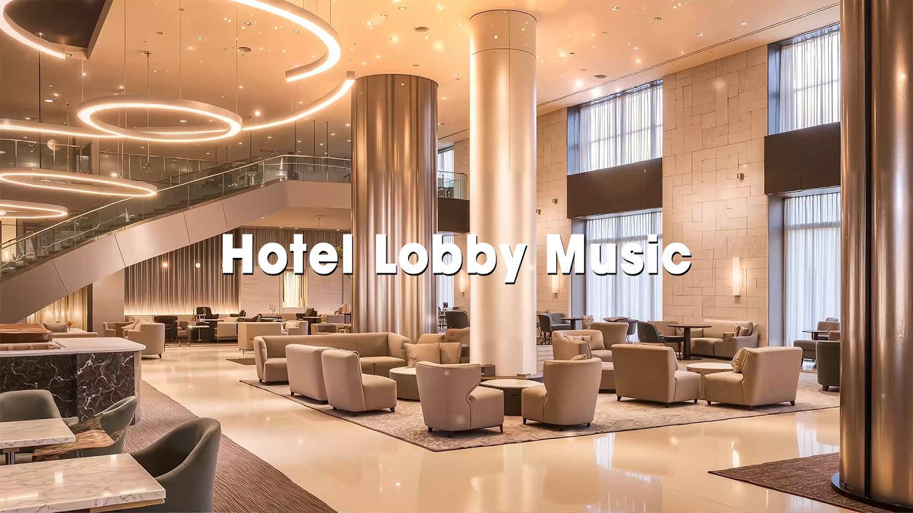 Grand Luxury Hotel Lounge Jazz ✨ | Smooth Piano Ambience for Relaxation, Work & Study