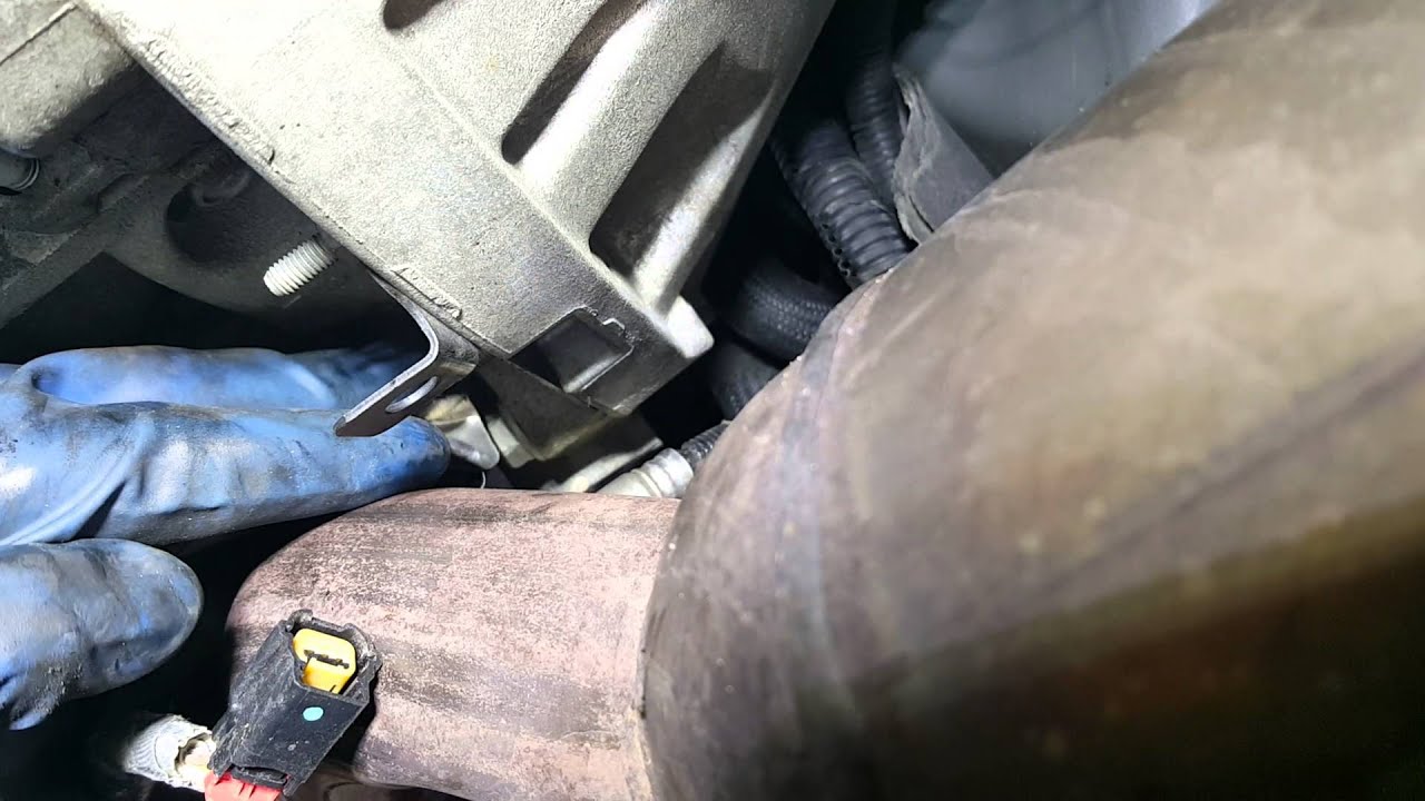 How to replace crank position sensor on 2005 to 2010 Cadillac STS 3.6 engine