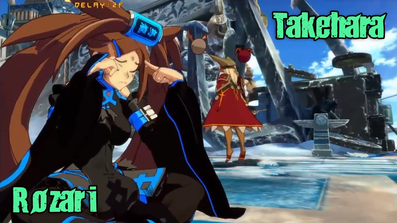 GGXrdR2 PSN 6/22/17 - Rozari (Jam) vs Takehara (Ramlethal)
