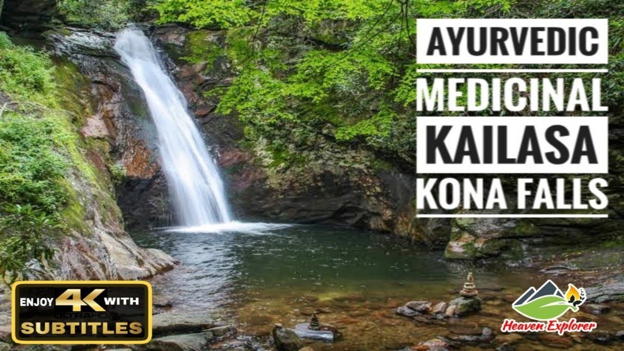 KONA Falls | A complete guide in 4K | Kailasakona - Medicinal water [ With SUBTITLES ]