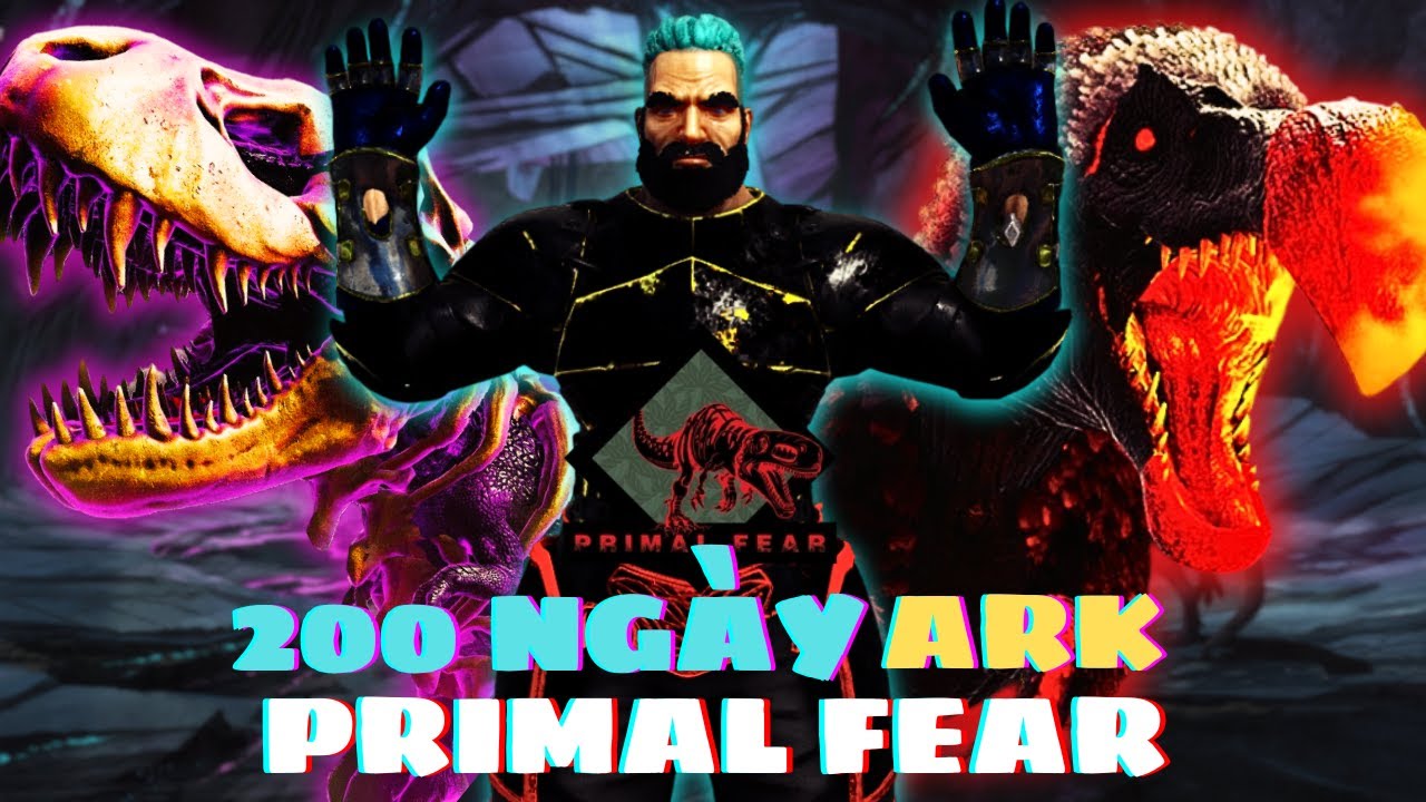 200 Ngày Sinh Tồn Mod Khó Nhất  ARK Primal Fear  - CabGaming