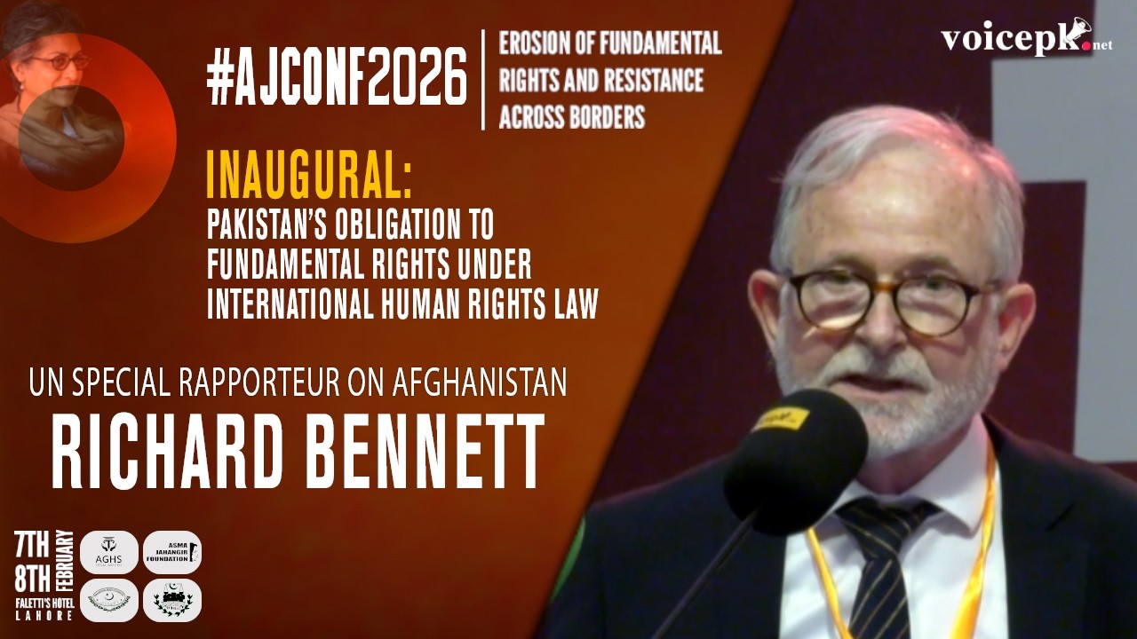 AJCONF 2026 | Richard Bennett | UN Special Rapporteur on Human Rights in Afghanistan