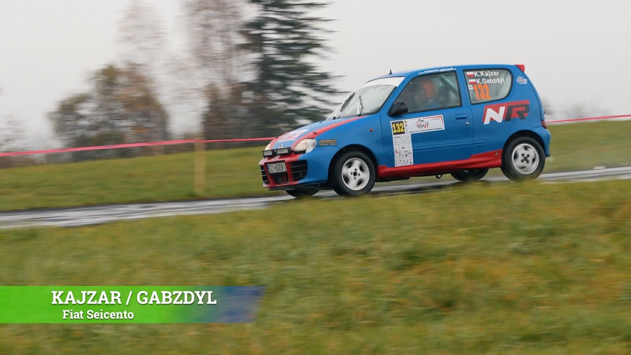 Kacper KAJZAR / Kacper GABZDYL - Fiat Seicento | Rajd Cieszyńska Barb&oacute;rka 2023