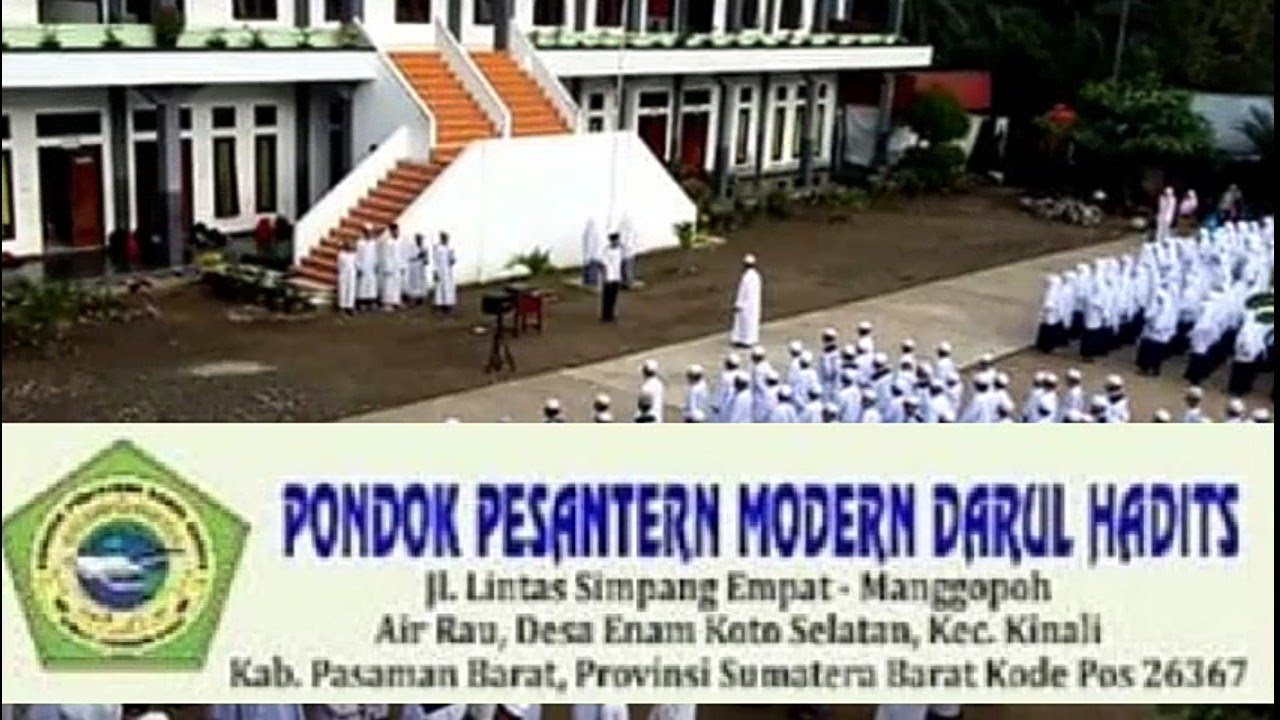 Pembangunan Asrama dan masjid Pondok Pesantren modern Darul Hadits
