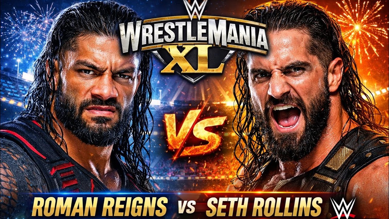 Roman Reigns vs Seth Rollins – WrestleMania 40 Epic Clash 😱🔥 WWE 2K25 #wwe #wwe2k25 #romanreigns 