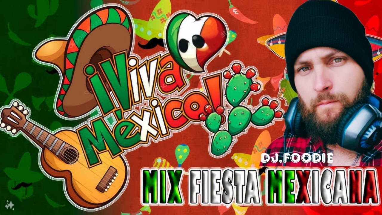 MIX FIESTA MEXICANA (THALIA,SELENA,LUIS MIGUEL,GLORIA TREVI, PANDORA,JUAN GABRIEL) DJ FOODIE