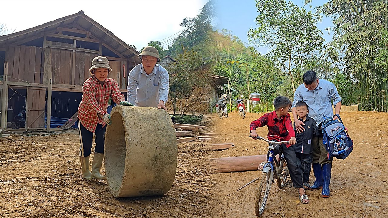 Dang and Thanh are very happy to be building their new home together.