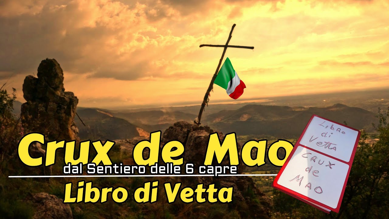 Monte Maddalena dal Sentiero delle Sei Capre - Libro di Vetta alla Crux de Mao