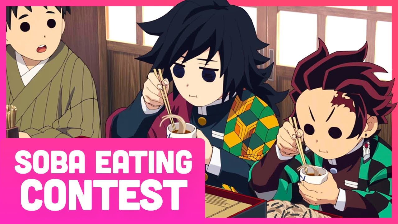 IRL Demon Slayer Soba Eating Contest