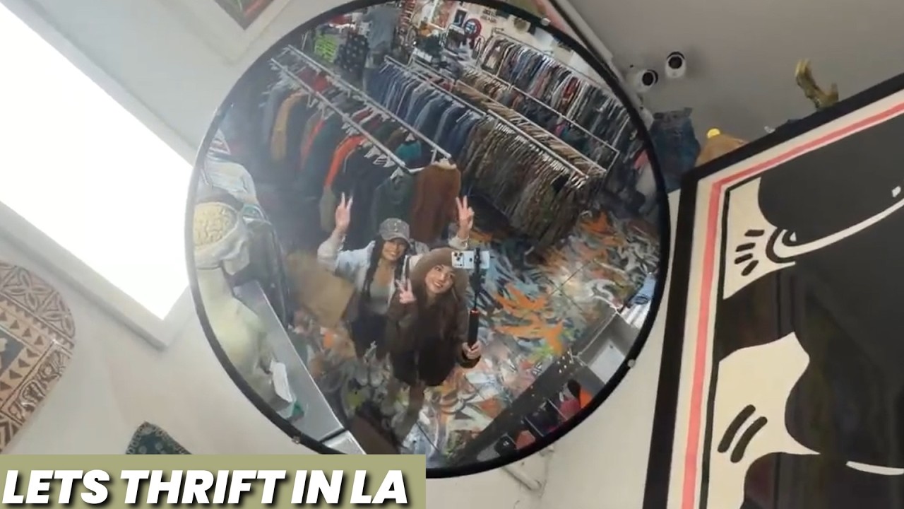 Bonnie and Valkyrae | Lets THRIFT IN LA