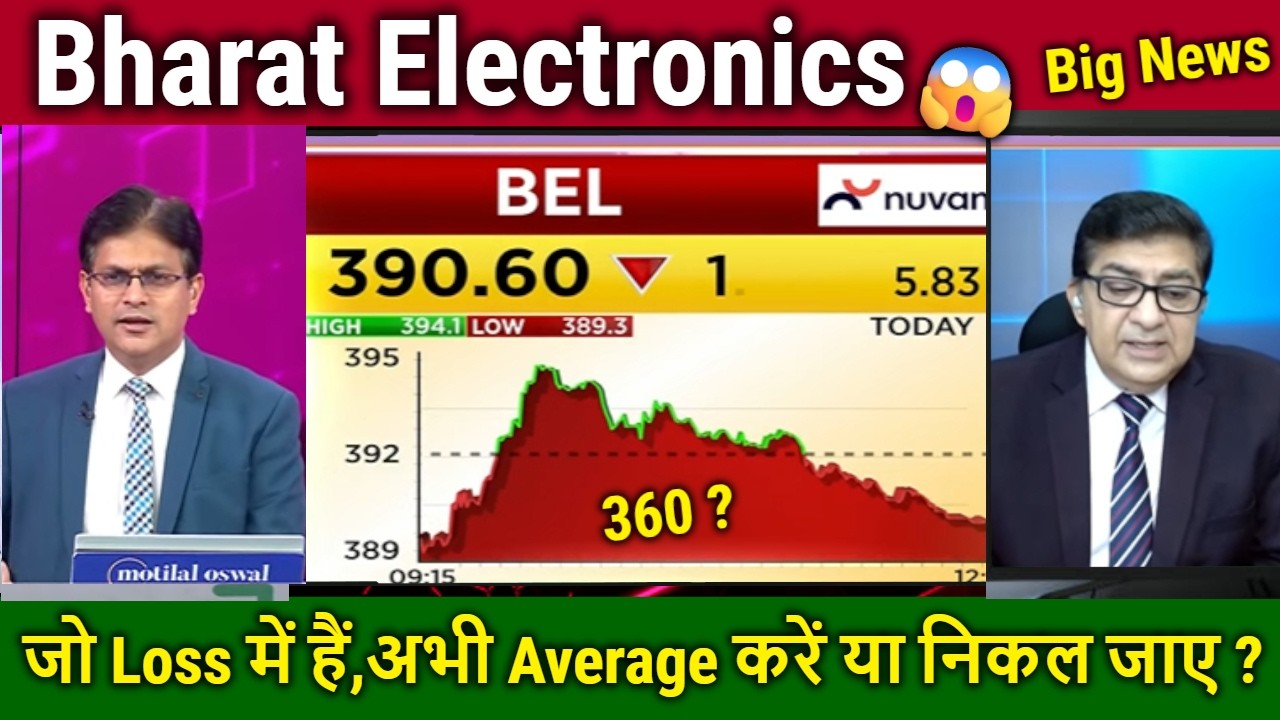 Bharat Electronics share latest news,why fall? buy or sell ?,bel share result analysis,target 2030