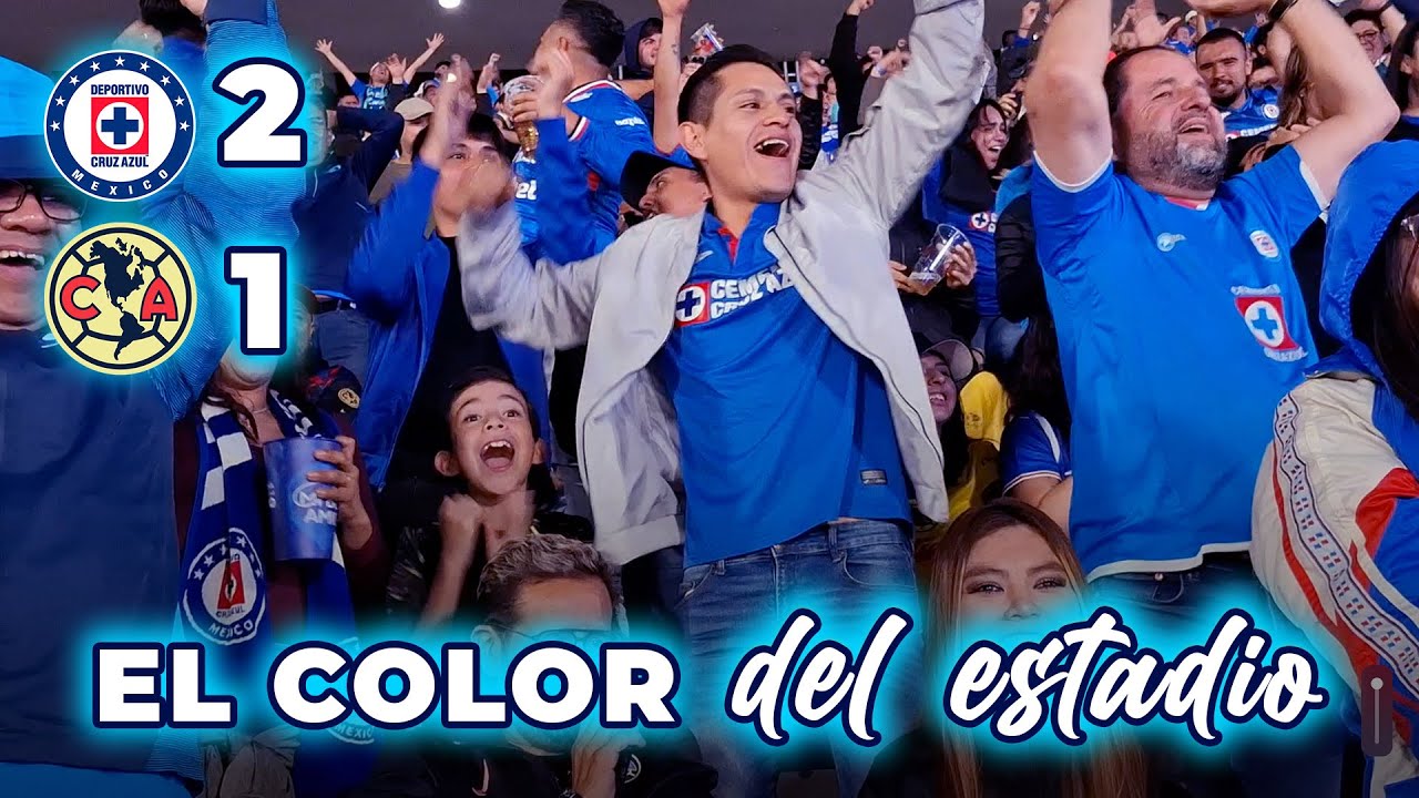 REMONTADA AZUL || CRUZ AZUL VS AMÉRICA || EL COLOR DEL ESTADIO || J13 APERTURA 2025