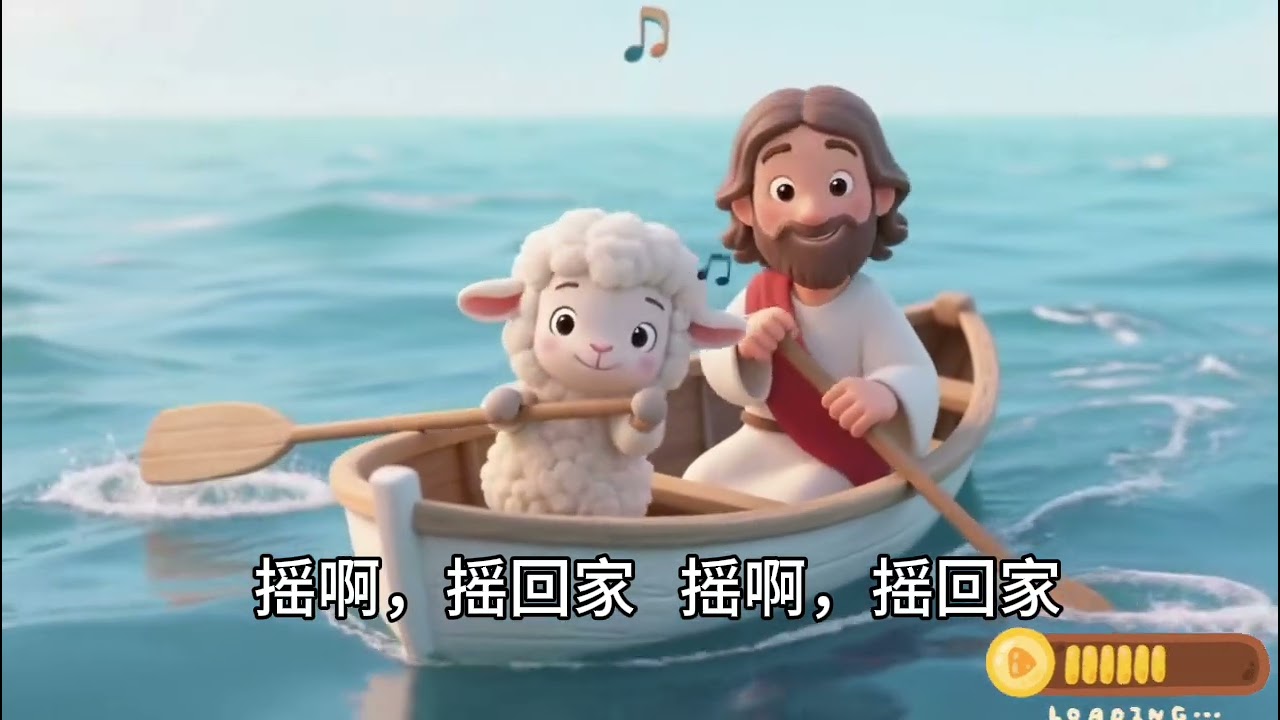 兒童敬拜讚美《有主在我船上》