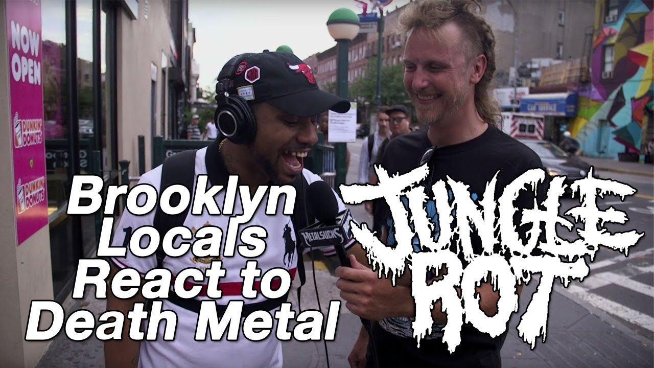 Brooklyn Locals React to Death Metal JUNGLE ROT | MetalSucks