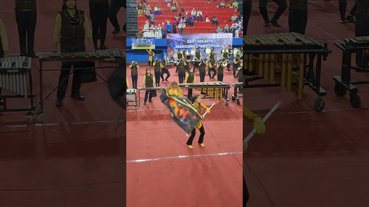 Marching band Bahana Qu SMPN 9 Jakarta - EJMC 3 Gor Ciracas