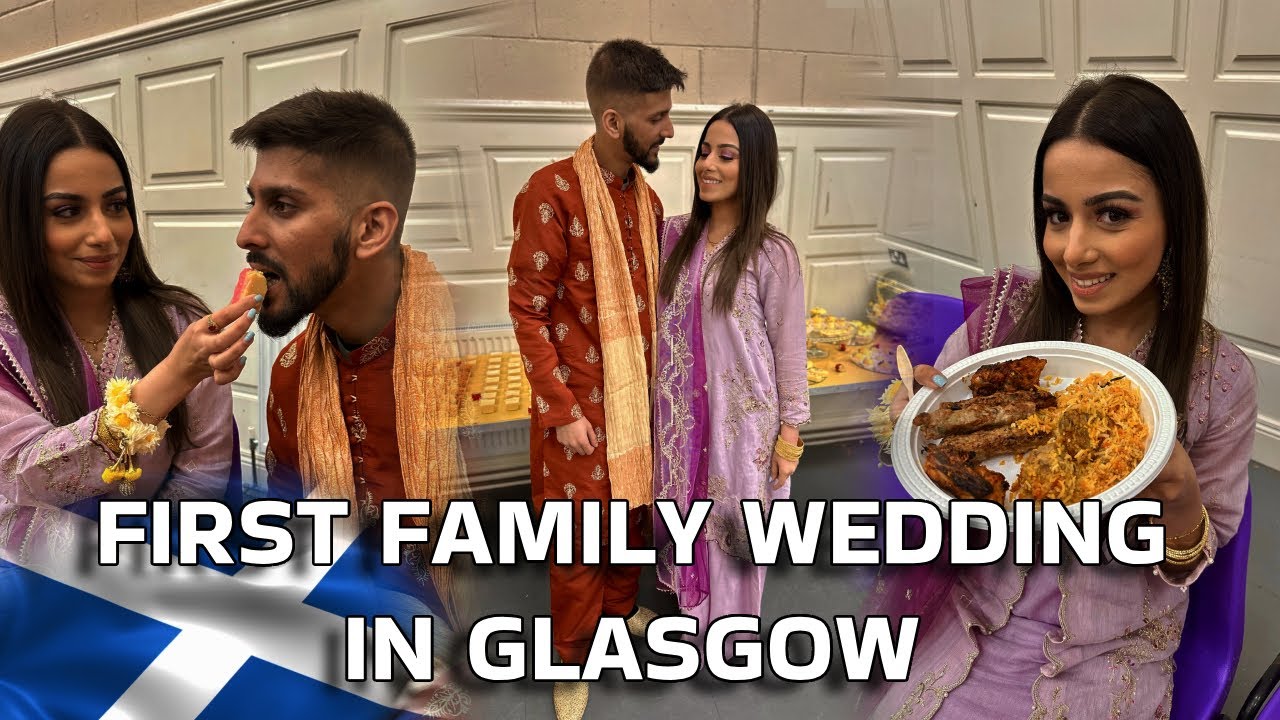 FIRST WEDDING IN GLASGOW SCOTLAND!🏴󠁧󠁢󠁳󠁣󠁴󠁿 WEDDING SHENANIGANS 😍