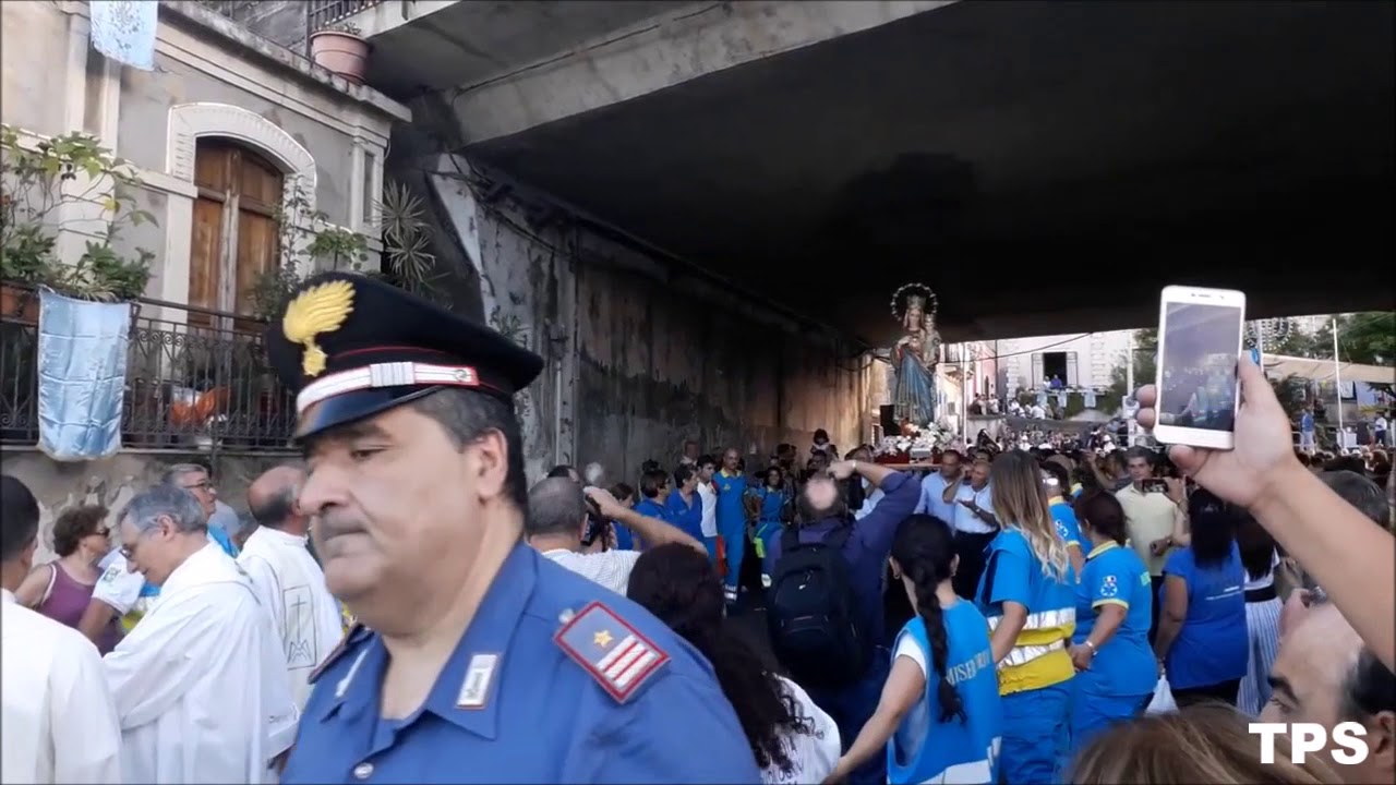 FESTA MARIA SS. BAMBINA - PROCESSIONE A MARE ( CATANIA RIONE OGNINA 2018) PARTE 1