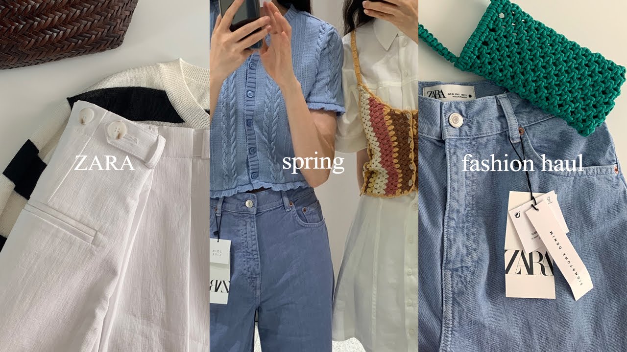 자라 봄 신상 자매 코디 대결. ZARA S/S 하울. 봄 패션 룩북. 데일리룩&개강룩 코디 추천. 쇼핑하울. ZARA spring fashion haul