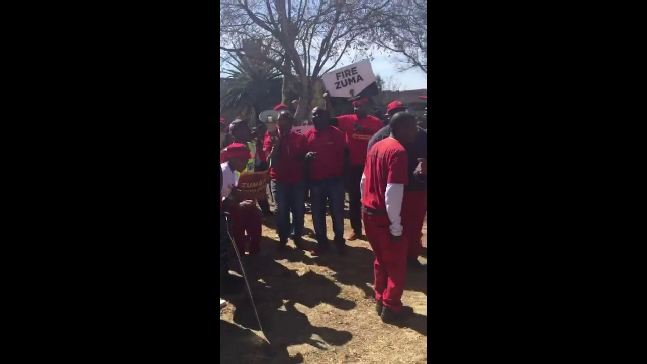 Middelburg EFF marches against Zuma