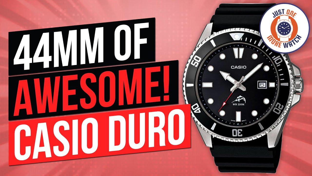44 мм ВОСХИТИТЕЛЬНОСТИ! Casio Duro!