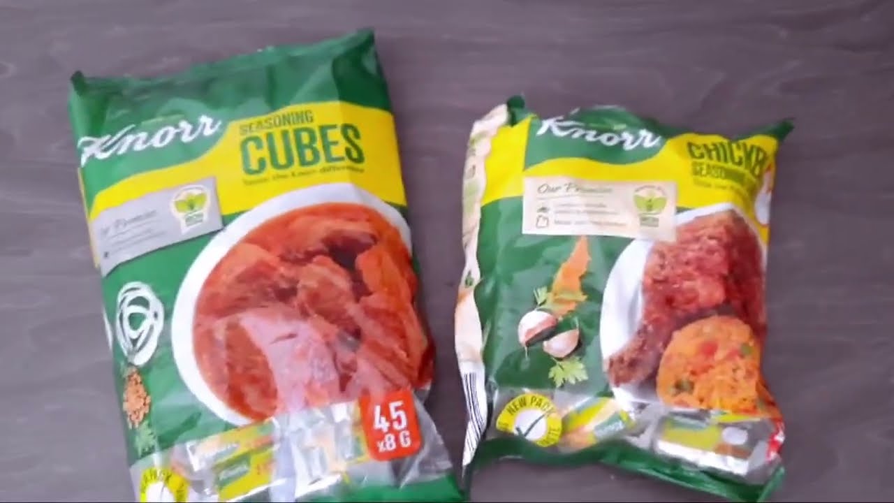 I love My Knorr Cubes In Jollof Rice and Soup