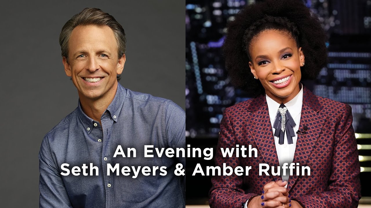 An Evening With Seth Meyers and Amber Ruffin at PaleyFest NY 2022 sponsored by Citi