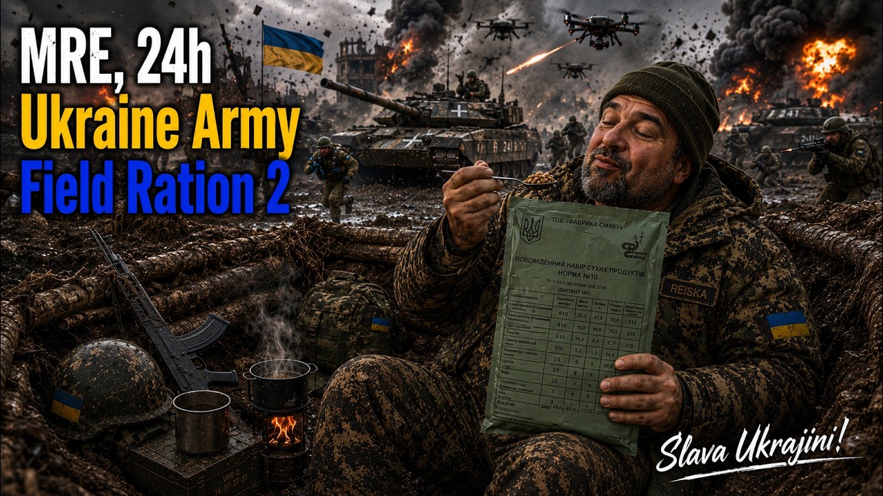 MRE, Ukraine Army, 24h, Field Ration 2